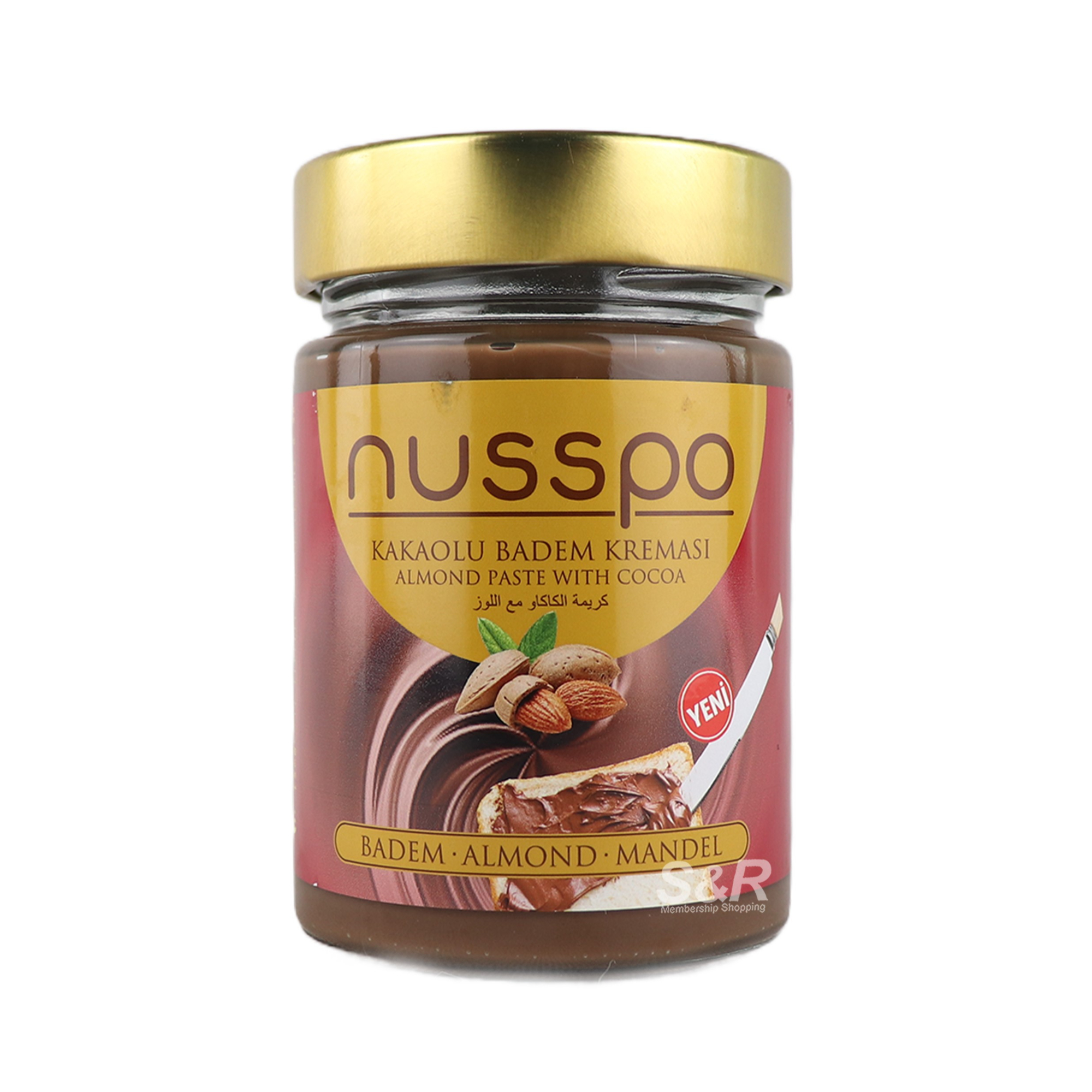 Nusspo Almond Paste With Cocoa Spread 350g